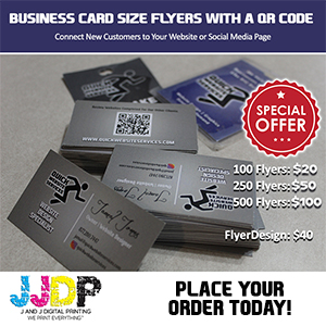 BUSINESS CARD WITH QR CODE - SPECIAL OFFER